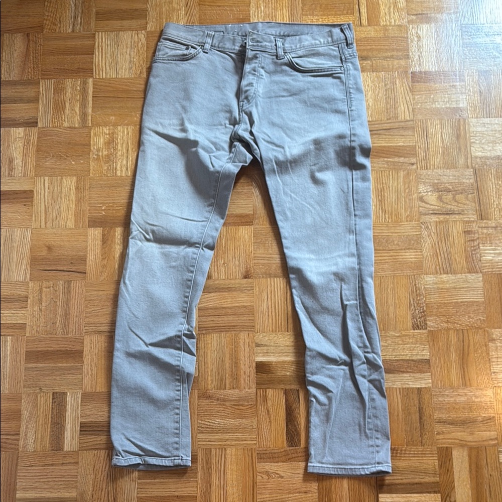 Men's Gray Jeans - 33/32